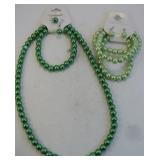 Two Fashion Necklace & Bracelet Sets
