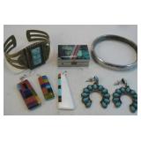 Assorted Southwest Jewelry - See Info