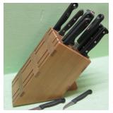 Zwilling J.A. Henckel's, Wusthof Knives in Block