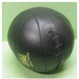 8 Pound, 11 Ounce Everlast Leather Medicine Ball