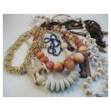 Seven Assorted Fashion Necklaces