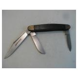Vintage Open Road Three Blade Pocket Knife