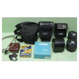 Assorted Lenses, Filters, Flashes & More