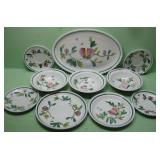 Assorted Portmeirion Magnolia Royal Botanic Dishes