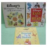 Three Disney Story Books