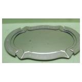 Vintage Etched Glass Dresser Tray 20'