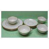 Assorted Lenox  Mansfield Gold Label Dishes