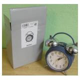 6.5' Seiko Bedside Alarm Clock - Works