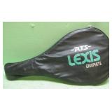 RTS Lexis Graphite Ektelon Racket in Case
