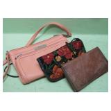 Eye Glass Holder, Leather Cover & Relic Handbag