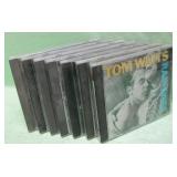 Seven Tom Waits CD's