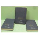 Three Ernest Hemingway Hard Cover Books