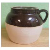 Robinson Ransbottom Blue Crown Stoneware Bean Pot