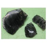 Three Pieces Of Obsidian?
