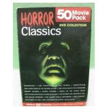 Horror Classics 50 Movie Pack DVD Collection
