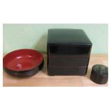 Japanese Bowl, Coasters & Plates