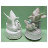 Two Working Music Boxes