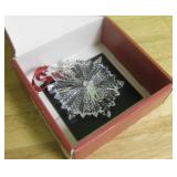 4' Waterford Crystal Snowflake Ornament