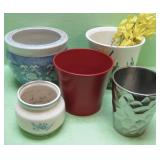 Assorted Flower Pots As Shown
