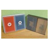 Two Double Packs Of Buick Playing Cards