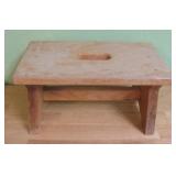 13 X 7 X 6.5 Wood Step Stool