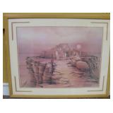 29.5 X 23.5 Framed Ron Bergen Southwest Print