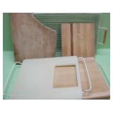 Assorted Kitchen Cutting Boards and Trays