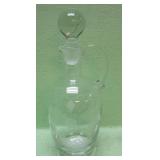 Vintage Embossed Decanter