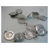 36' Pressed Tin Concho Belt