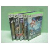 Five Xbox 360 Games