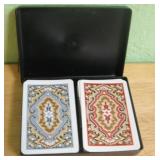 1947 Kem Plastic Poker Plating Card Set In Case