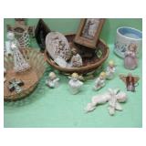 Assorted Angels & Other Decor Items