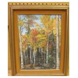 16.5 X 20.5 Framed Signed Oil Painting