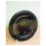 J.F. Barnett Pottery Plate On Stand