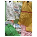 Kitchen Pot Holders, Towels and Aprons