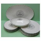 Assorted Lenox Valera Gold Label Dishes