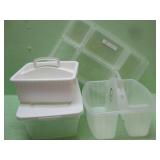 Assorted Kitchen Caddy/Organizers