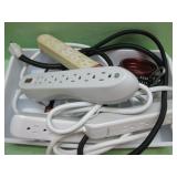 Power Strips & Bike Lock With Combination