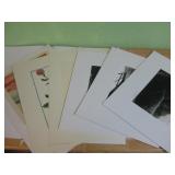 Three Pencil Sighed Photographs & Three Prints