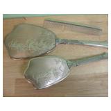 Three Piece Vintage Dresser Set