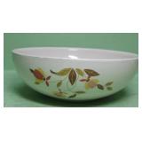 Vintage Hall's Superior Autumn Leaf Serving Bowl