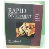 1996 Rapid Development Software Schedules Book