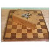 Royal Games Chess Set - 13 X 13 Wood Game Board