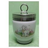 3' Royal Worcester Porcelain Egg Coddler