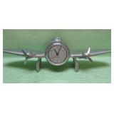 Sarsaparilla Aviation Desk Clock - Untested