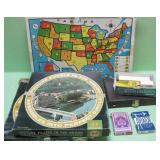 Vintage Puzzles, Games and Toys