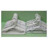 Forty 12' Plastic Hangers
