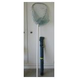 Fishing Net & Harding Fishing Pole Case