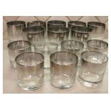 Assorted Size Tumblers With Smokey Rims