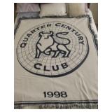 48 X 60 Quarter Century Club Throw - 1998